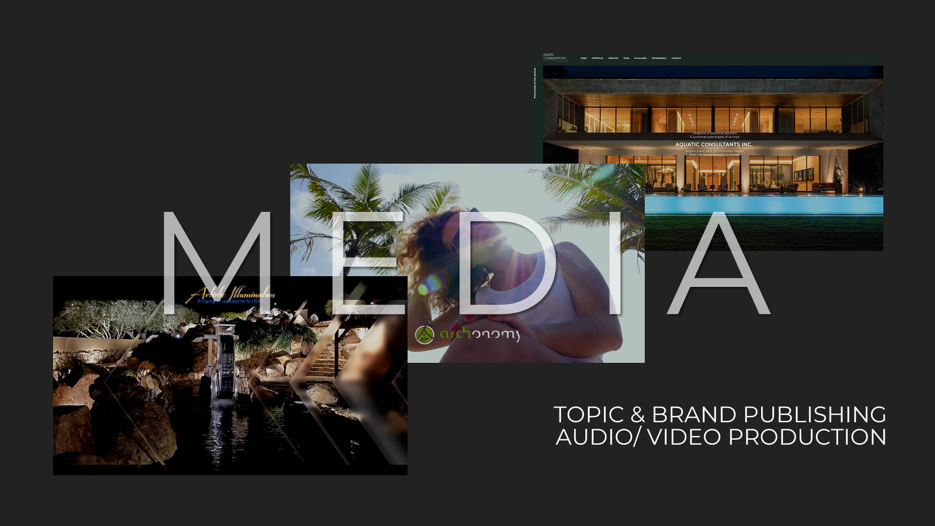 MEDIA | Social Brand Publishing, Audio/Video Production