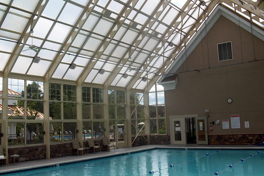 Four Seasons Jackson Jackson, New Jersey Indoor Pool Commercial Pool Design by Omega Pool Structures, Inc