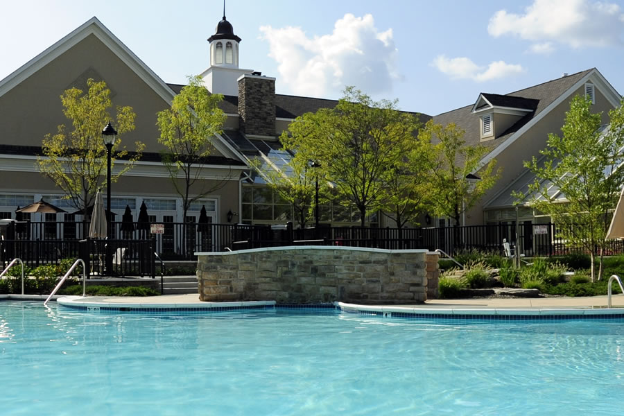 Four Seasons Jackson Jackson, New Jersey Outdoor Pool Commercial Pool Design by Omega Pool Structures, Inc