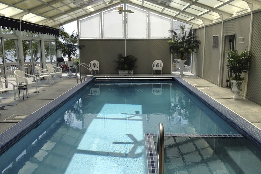 Indoor Pool Brick, New Jersey Residential Pool Design by Omega Pool Structures, Inc