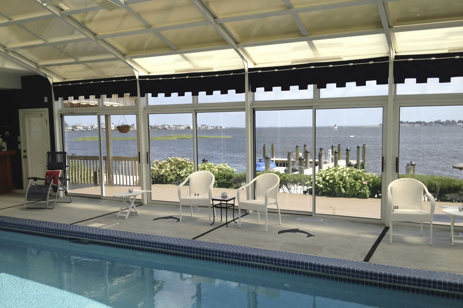 Indoor Pool Brick, New Jersey Residential Pool Design by Omega Pool Structures, Inc