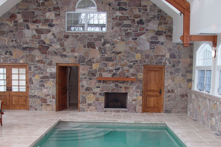 Indoor Pool Chester, New Jersey Residential Pool Design by Omega Pool Structures, Inc