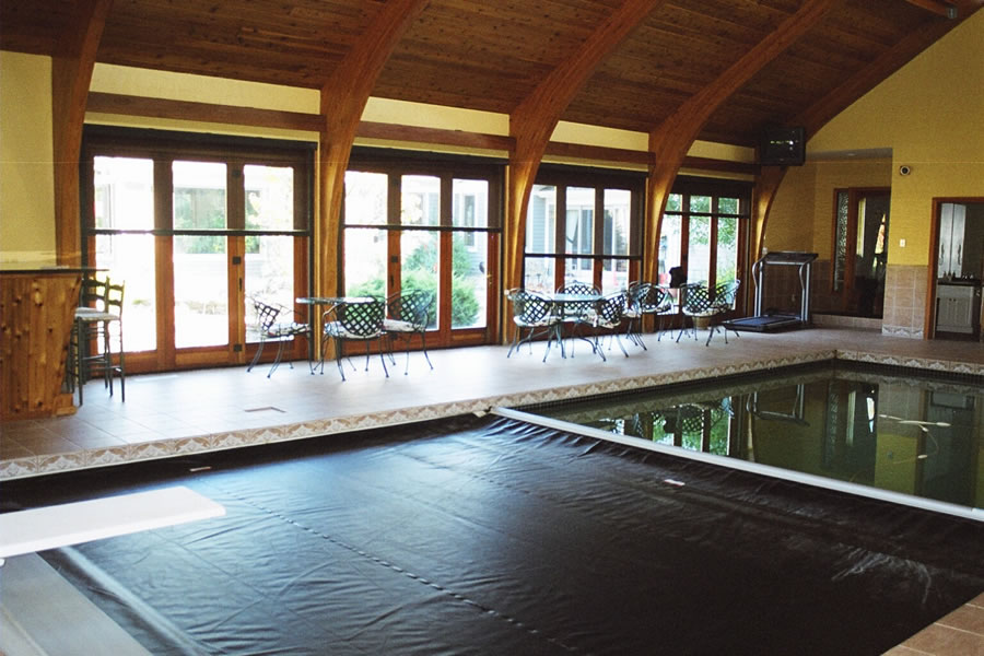 Indoor Pool Princeton, New Jersey Residential Pool Design by Omega Pool Structures, Inc