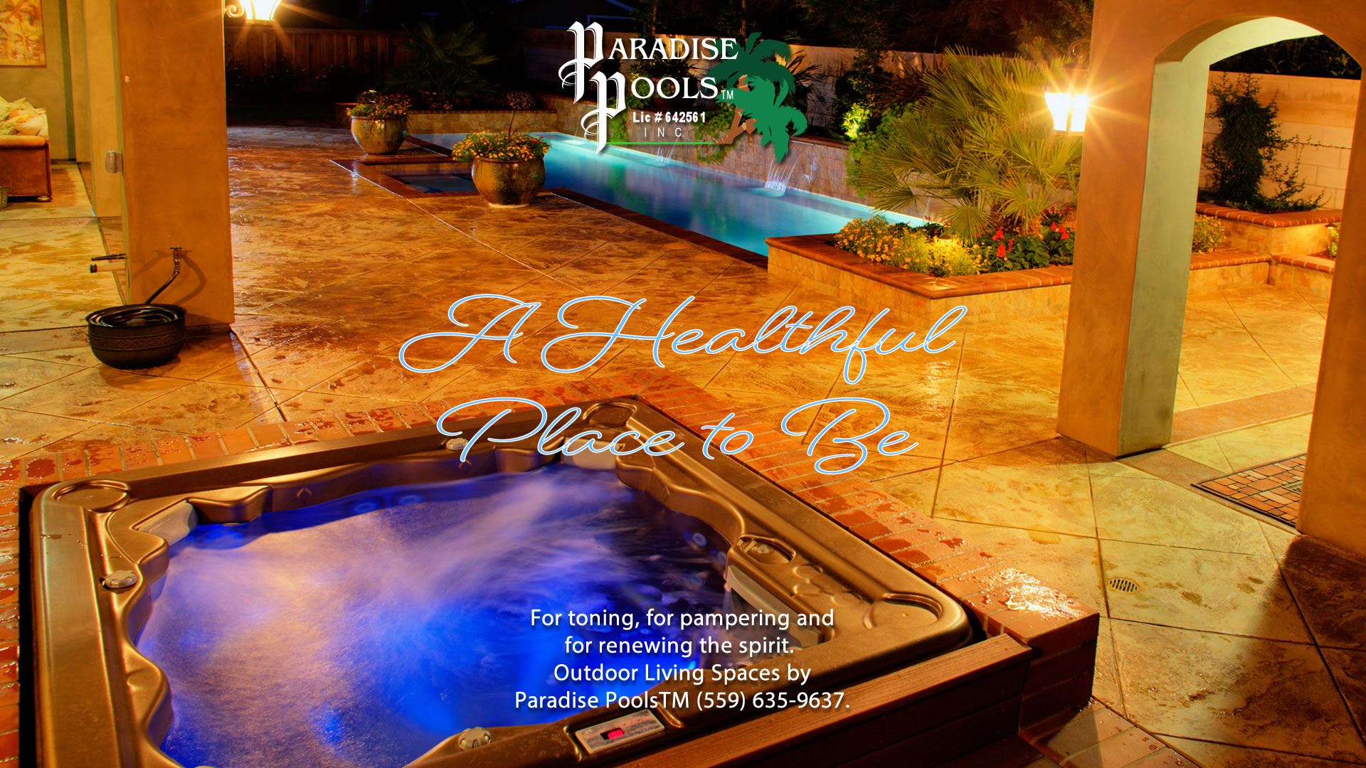 A Healthful place to be for toning, for pampering and for renewing the spirit