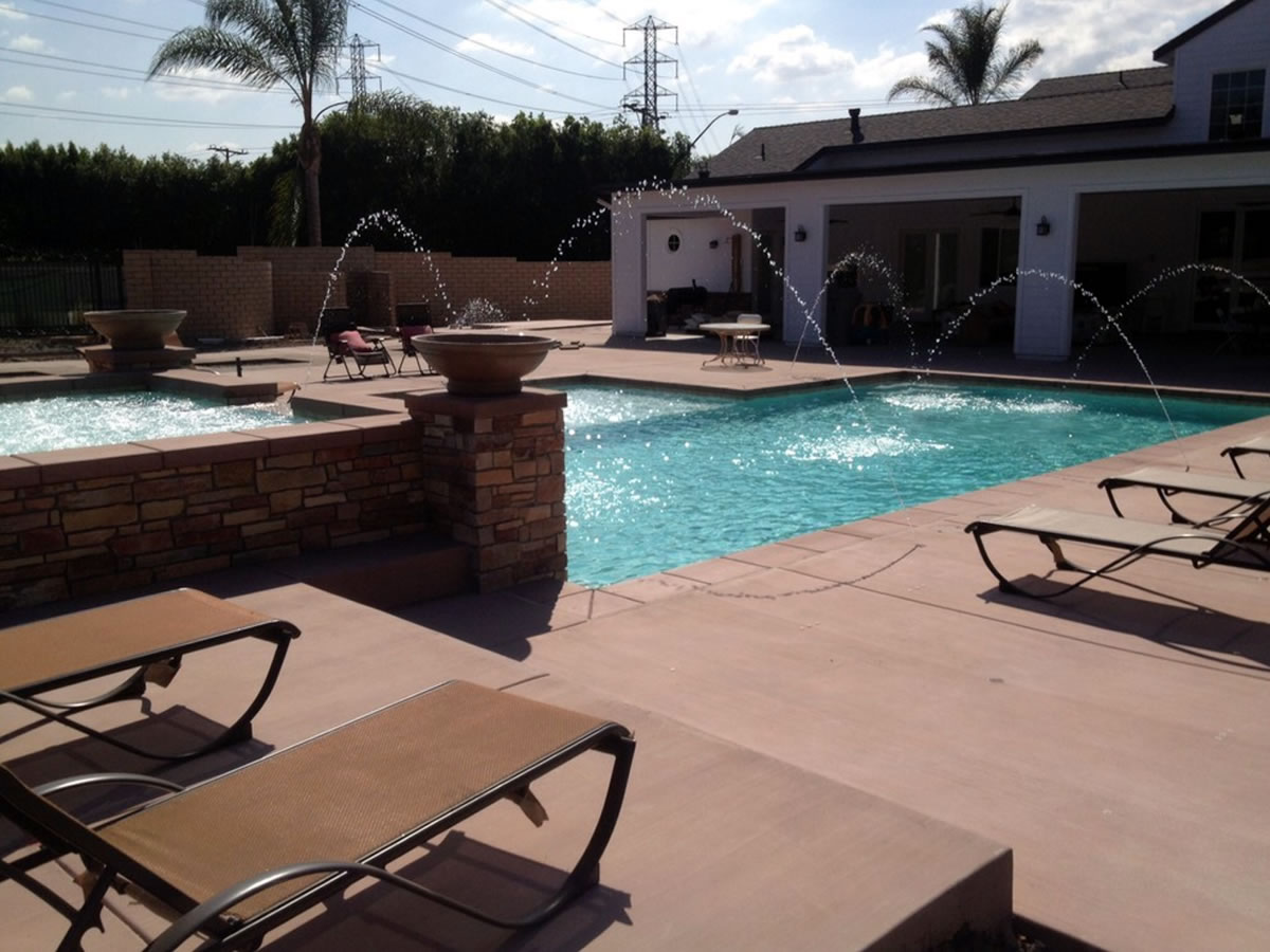 Villa Park Pool Builder Gallery of SC Pools Southern California Pool